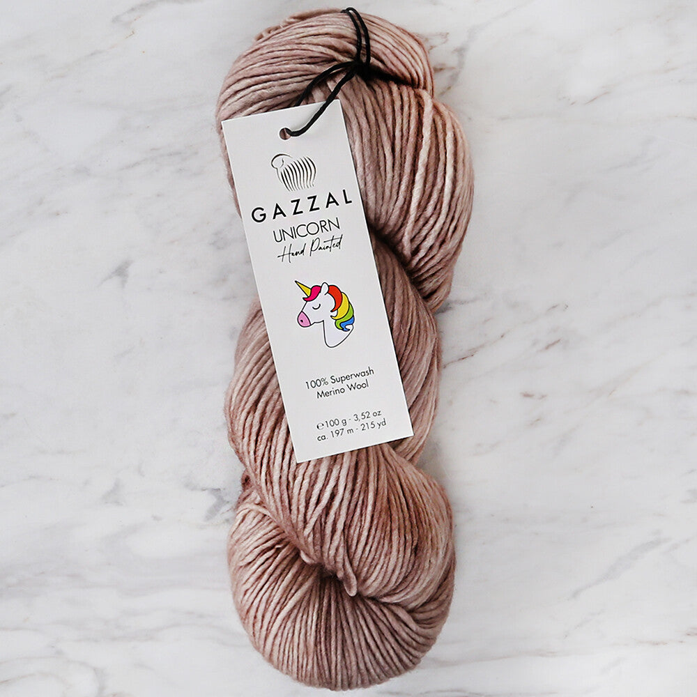 Gazzal Unicorn Knitting Yarn, Variegated - 1347