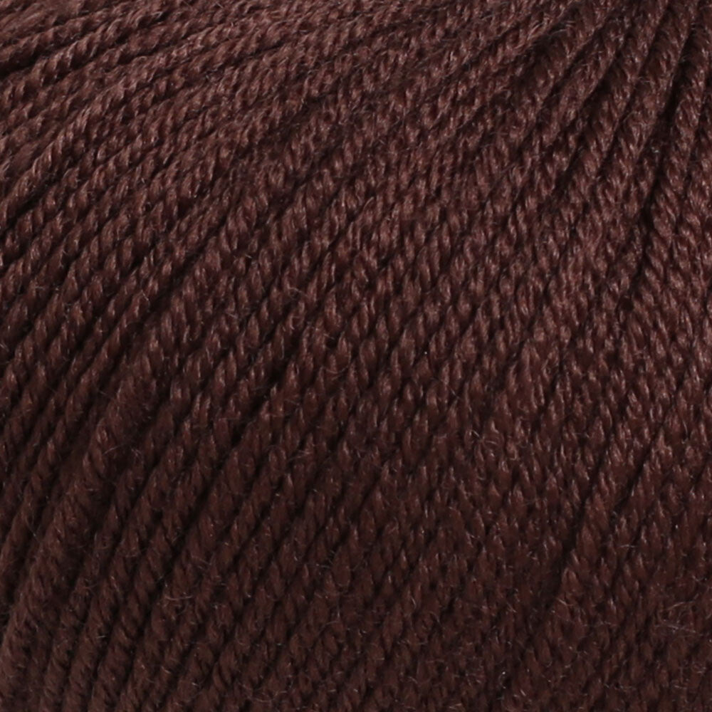 Gazzal Wool 175 50 Gr Yarn, Brown - 310