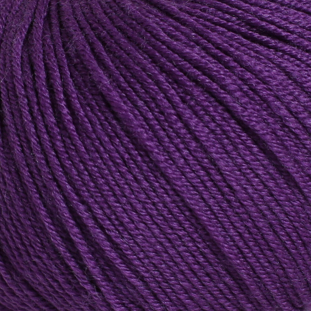 Gazzal Wool 175 50 Gr Yarn, Purple - 335