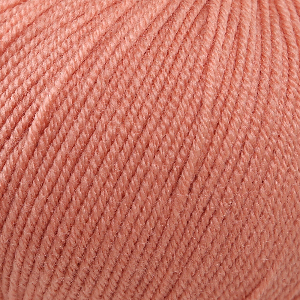 Gazzal Wool 175 50 Gr Yarn, Dark Salmon - 346