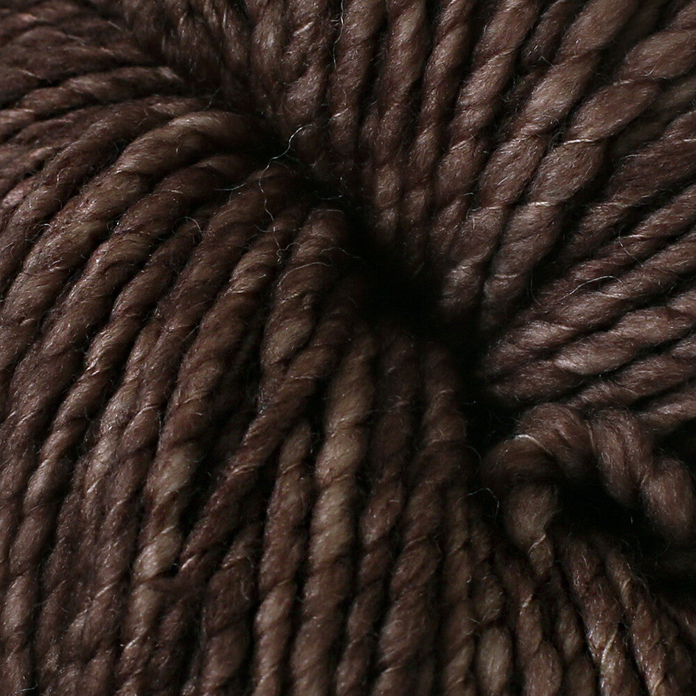 Gazzal Worm Hand Paints Yarn, Brown - 3850