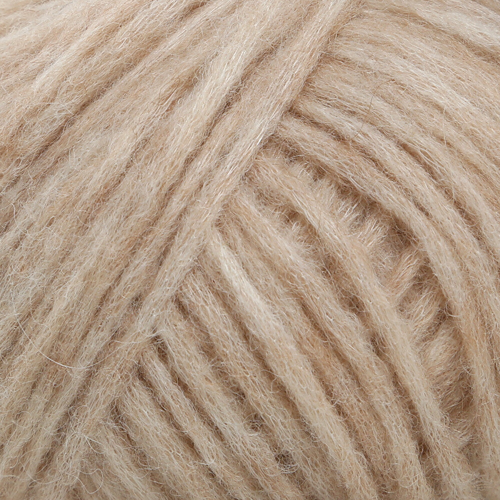 Gazzal Alpaca Air Knitting Yarn , Beige - C:74