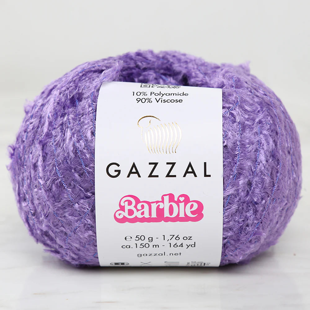 Gazzal Barbie Purple Yarn - 10723