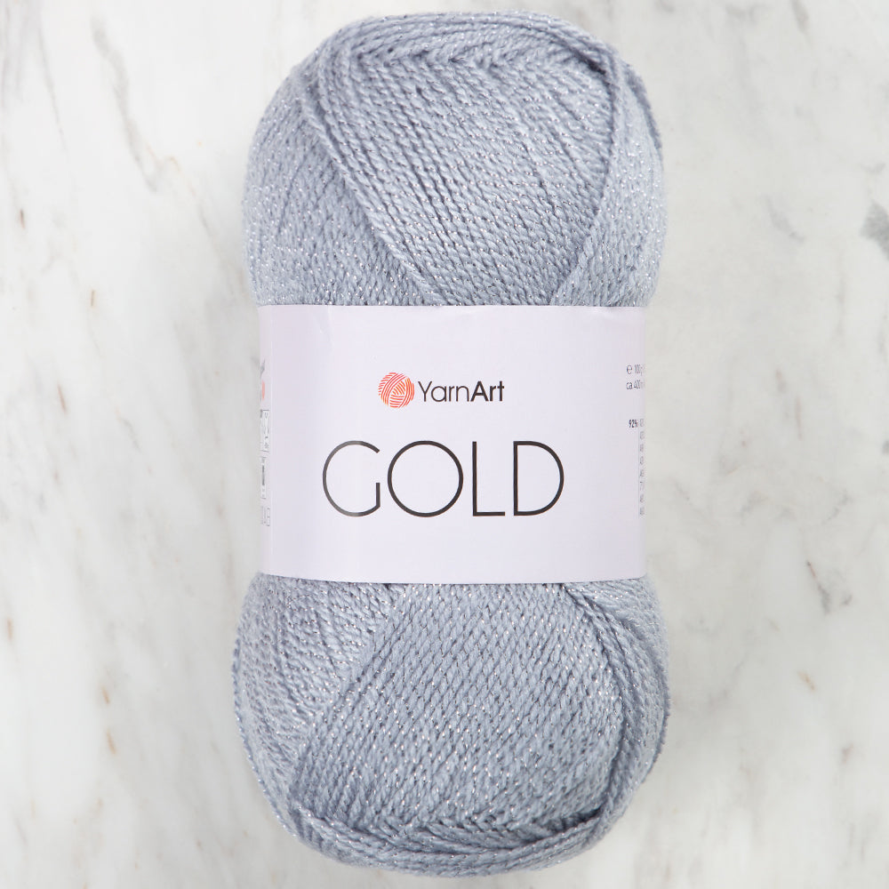 Yarnart GOLD Knitting Yarn, Grey - 14500