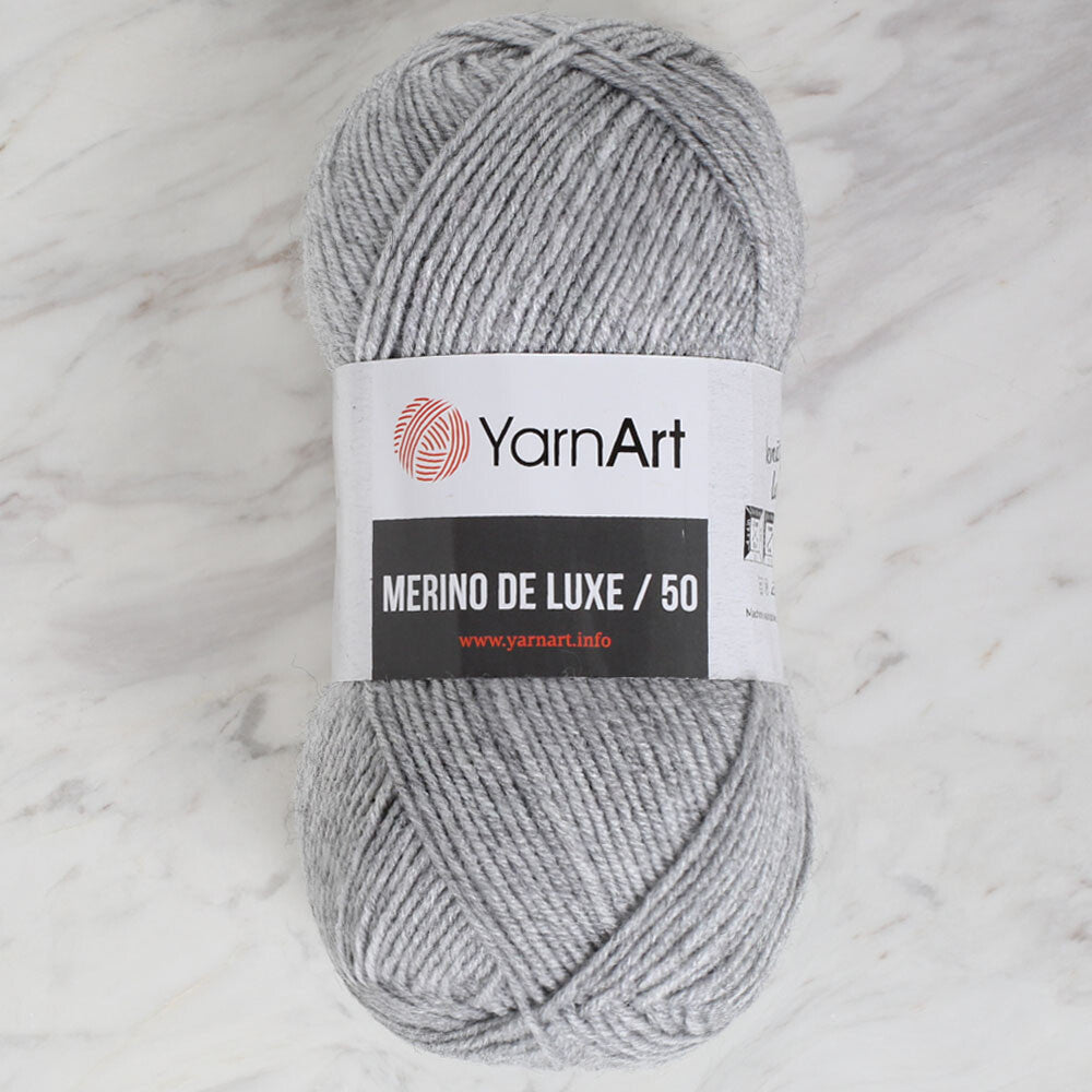 Yarnart Merino de Luxe / 50 Yarn, Grey - 282