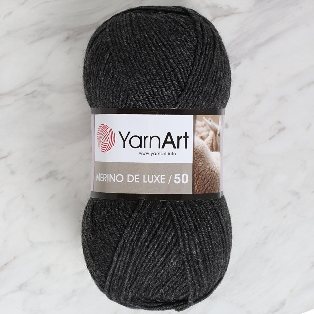 Yarnart Merino de Luxe / 50 Yarn, Dark Grey - 359