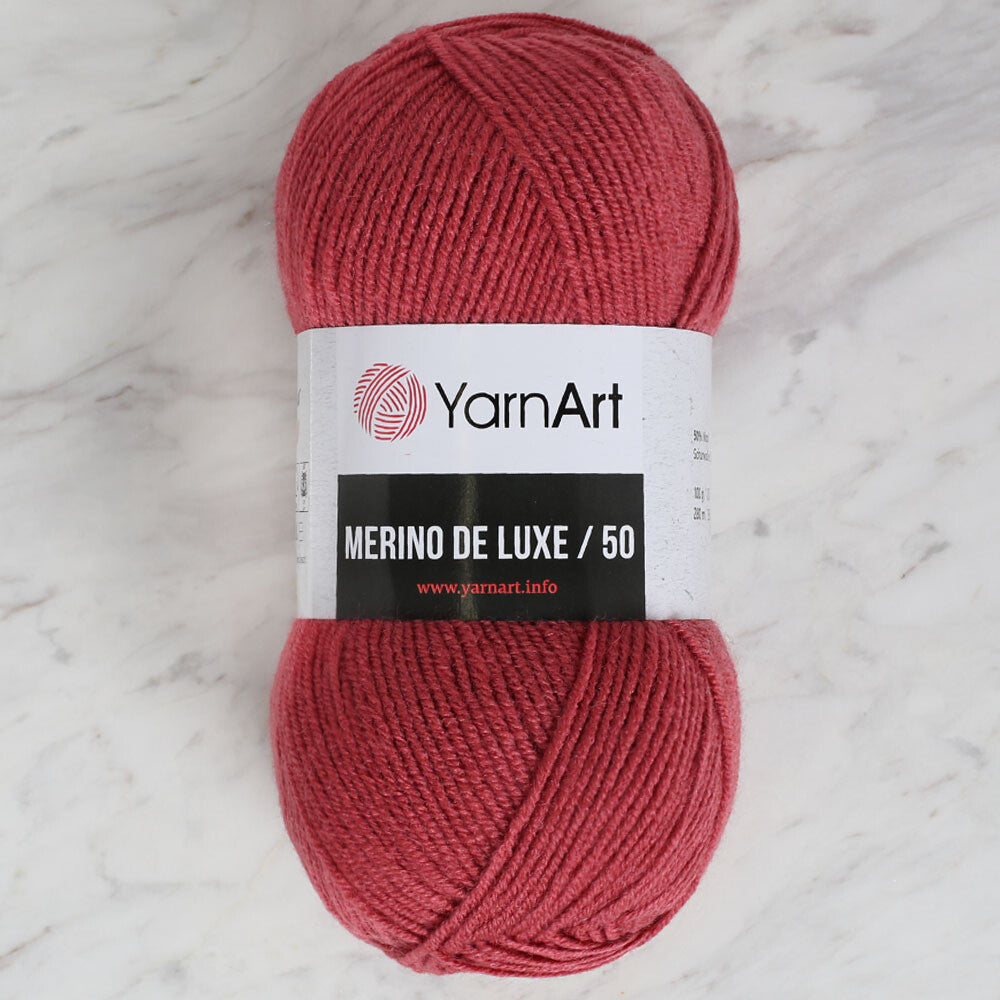 Yarnart Merino de Luxe / 50 Yarn, Dusty Rose - 570