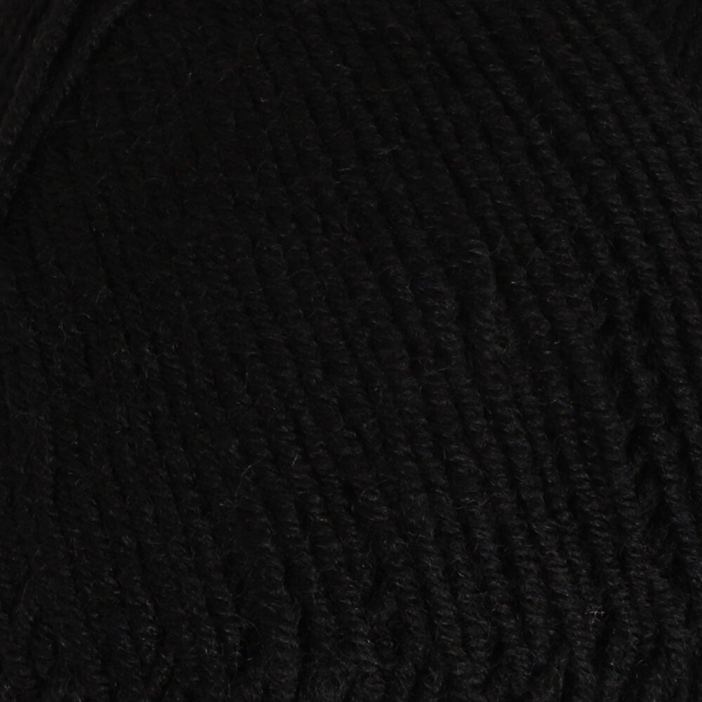 Yarnart Merino de Luxe / 50 Yarn, Black - 585