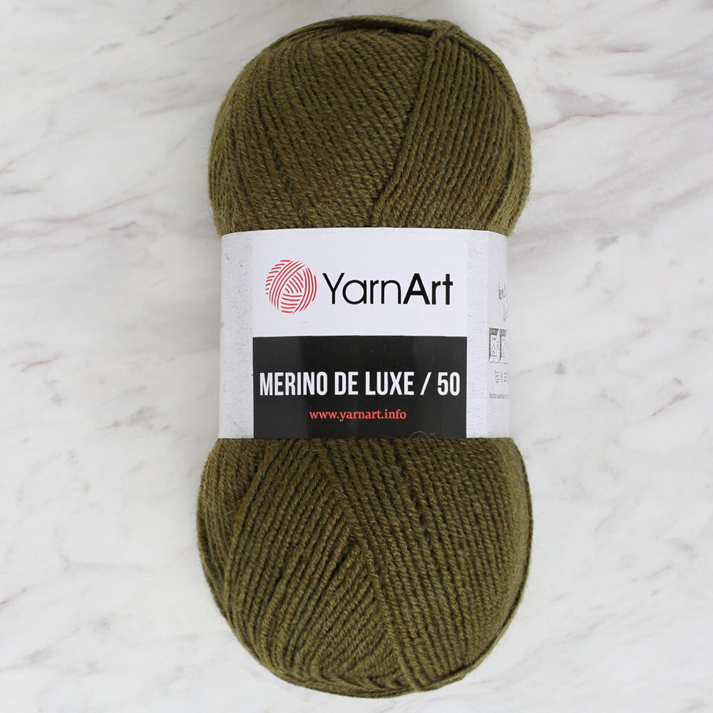 Yarnart Merino de Luxe / 50 Yarn, Navy Green - 530