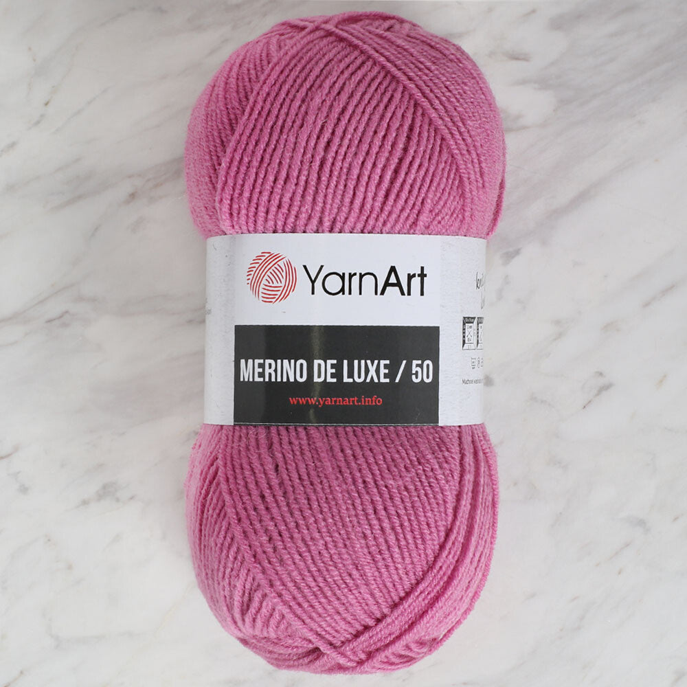 Yarnart Merino de Luxe / 50 Yarn, Dusty Pink - 560