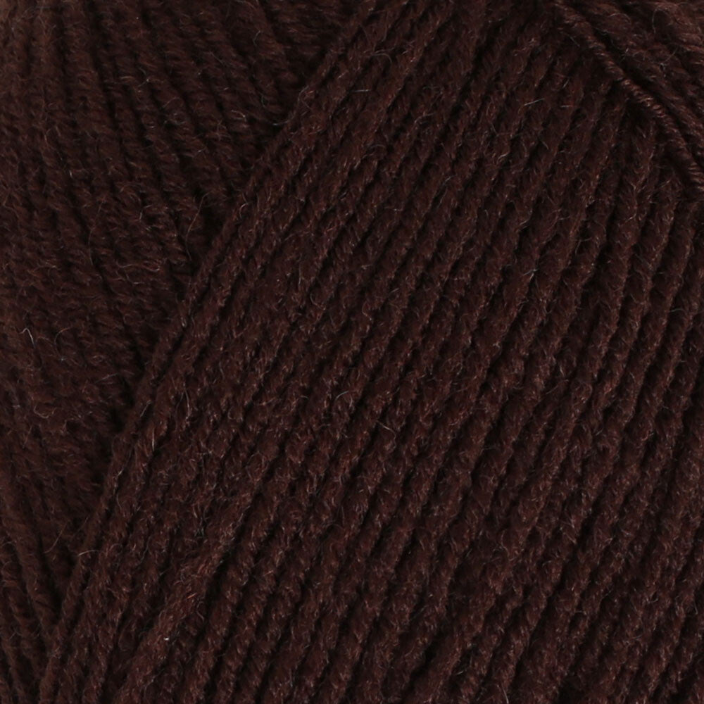 Yarnart Merino de Luxe / 50 Yarn, Dark Brown - 116