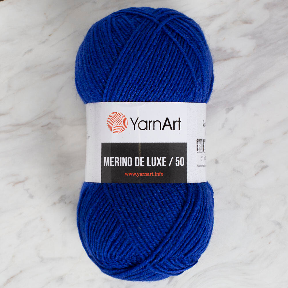 Yarnart Merino de Luxe / 50 Yarn, Saxe Blue - 152