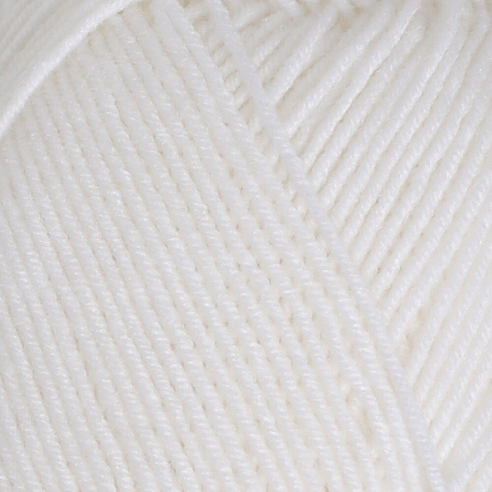 Yarnart Super Merino Yarn, Light Cream - 208