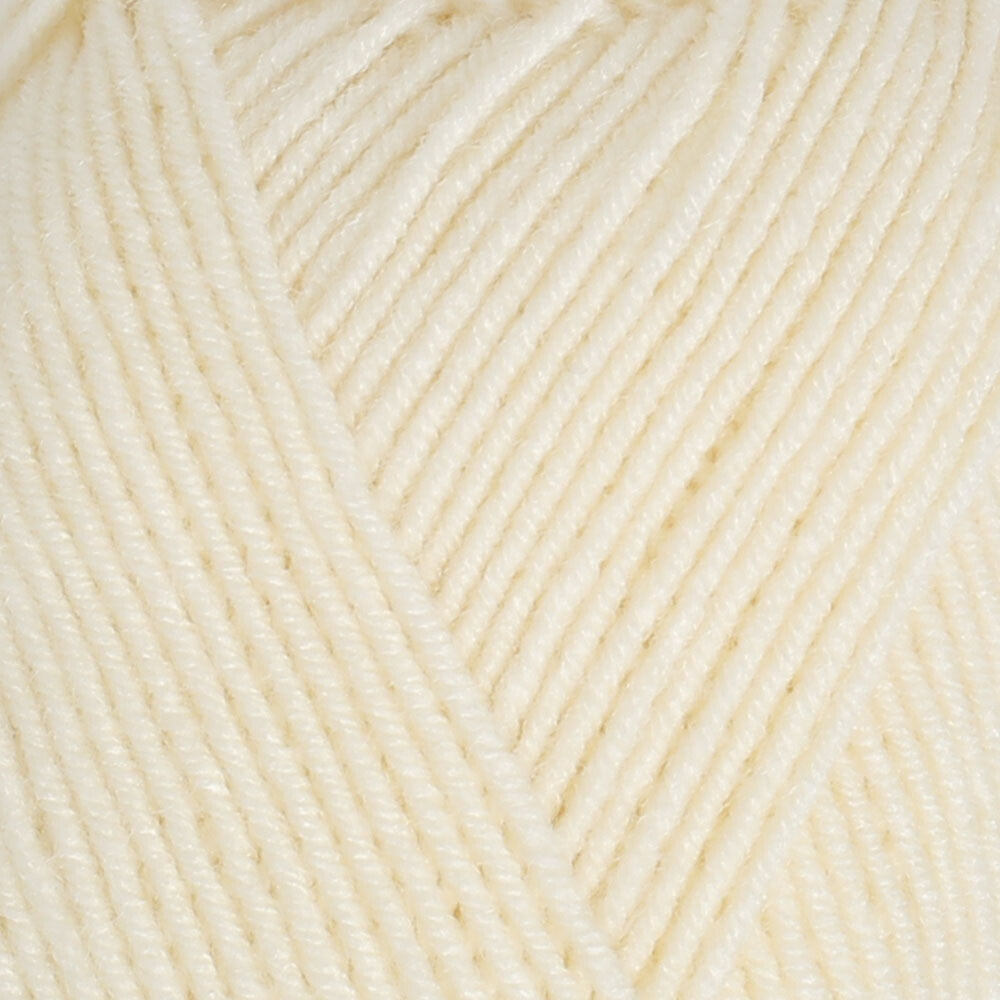 Yarnart Super Merino Yarn, Light Yellow - 256