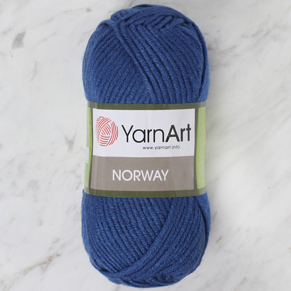 YarnArt Norway Knitting Yarn, Blue - 209