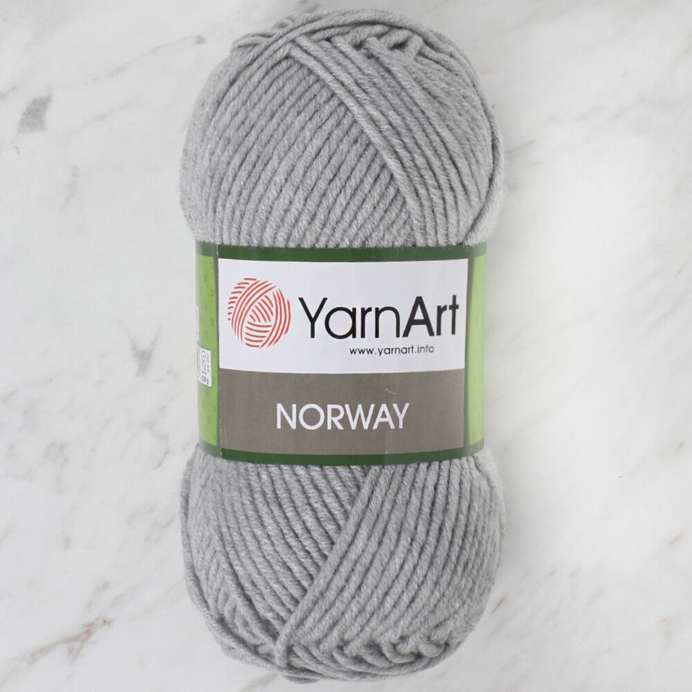 YarnArt Norway Knitting Yarn, Grey - 804