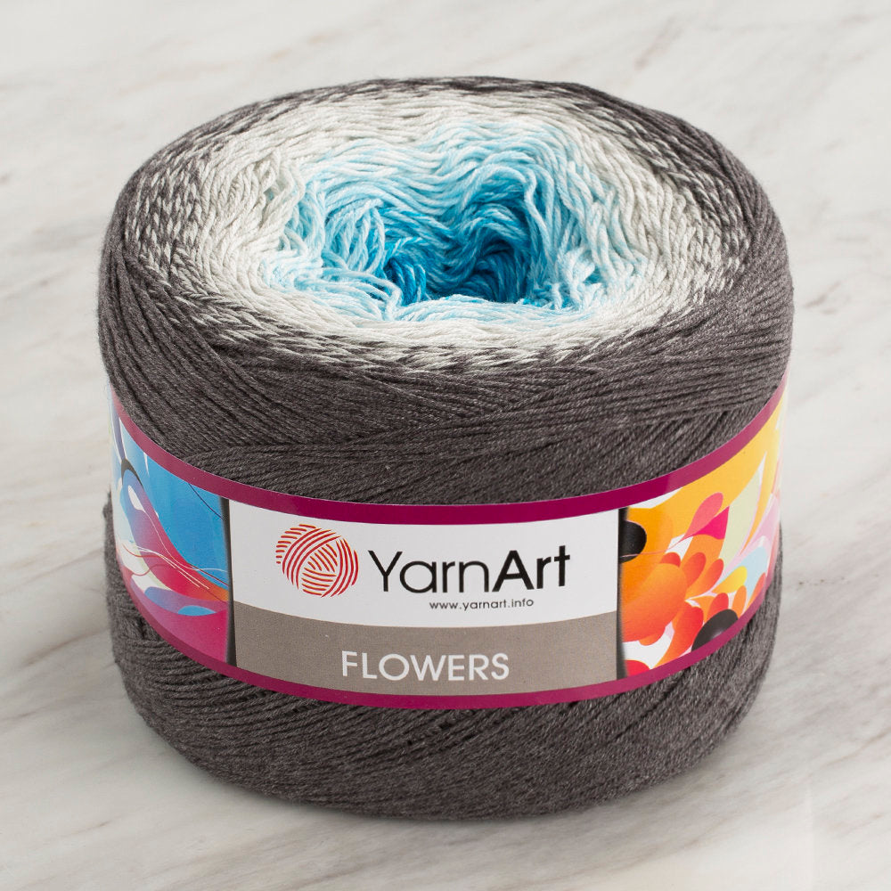 YarnArt Flowers Cotton Gradient Yarn - 251