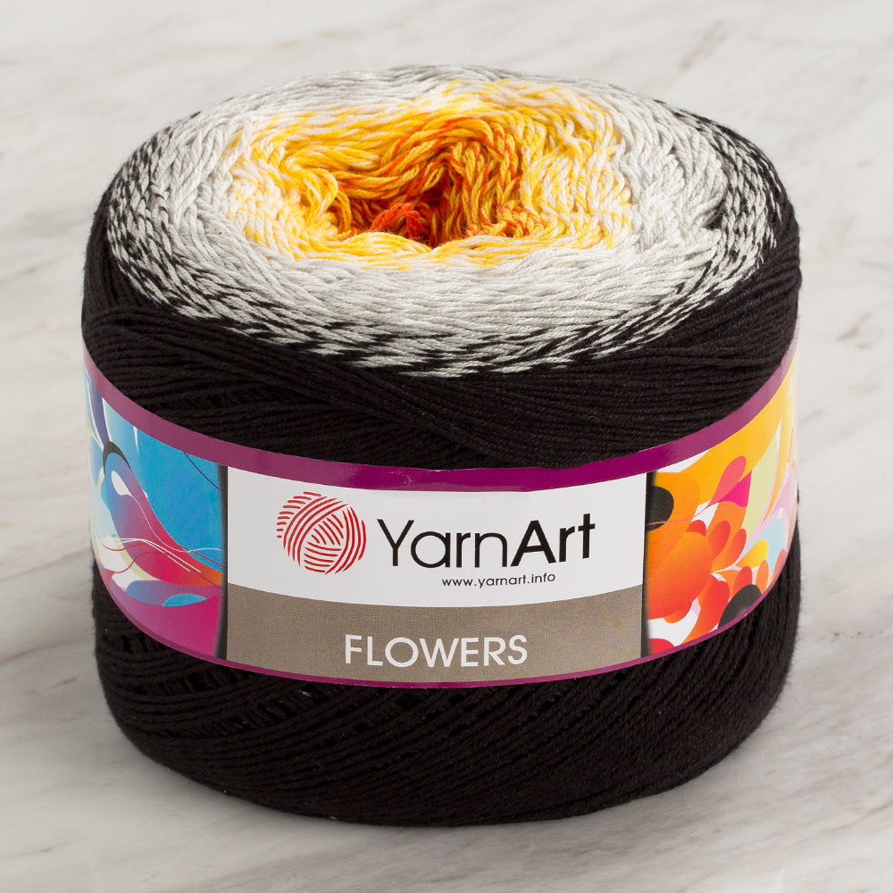 YarnArt Flowers Cotton Gradient Yarn - 259