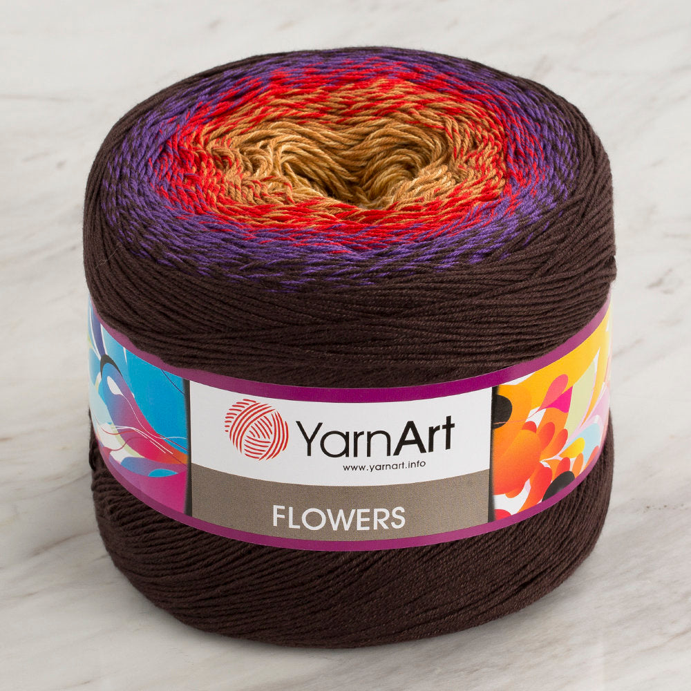 YarnArt Flowers Cotton Gradient Yarn - 265