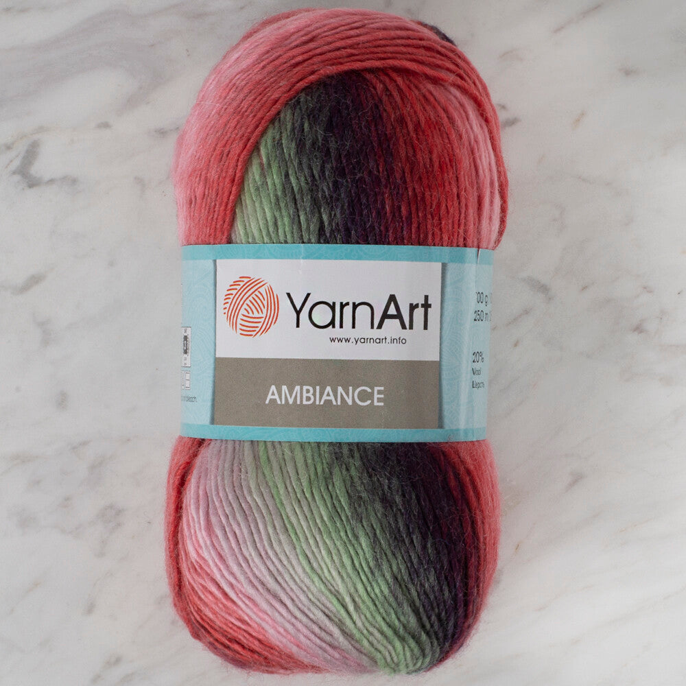 YarnArt Ambiance Knitting Yarn, Variegated - 150