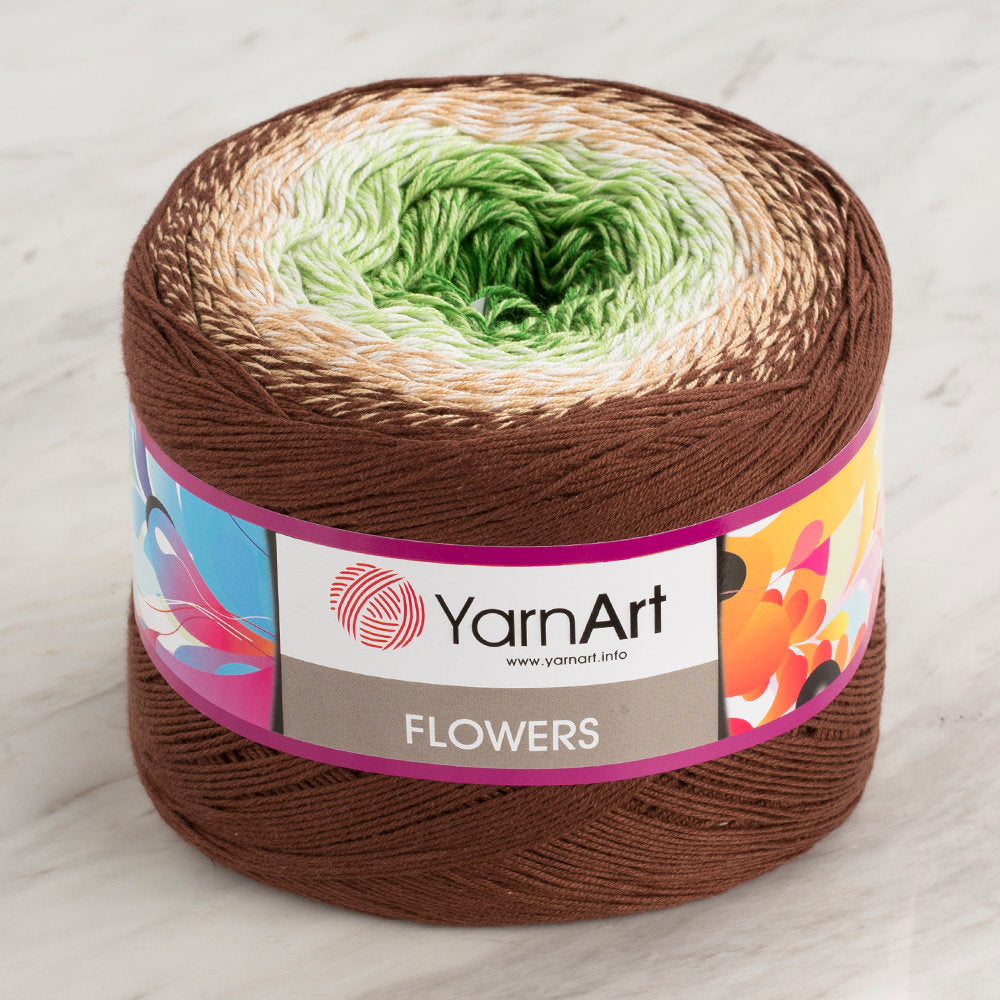 YarnArt Flowers Cotton Gradient Yarn - 272