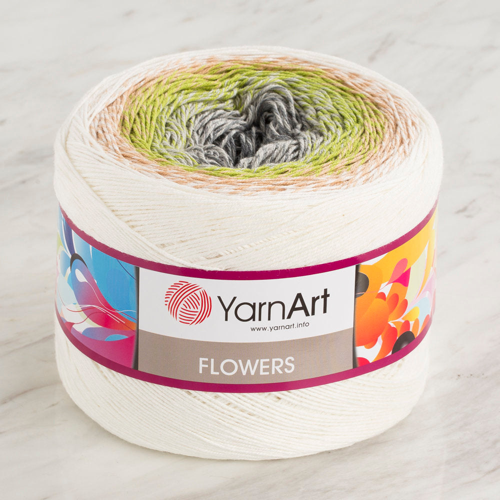 YarnArt Flowers Cotton Gradient Yarn - 274