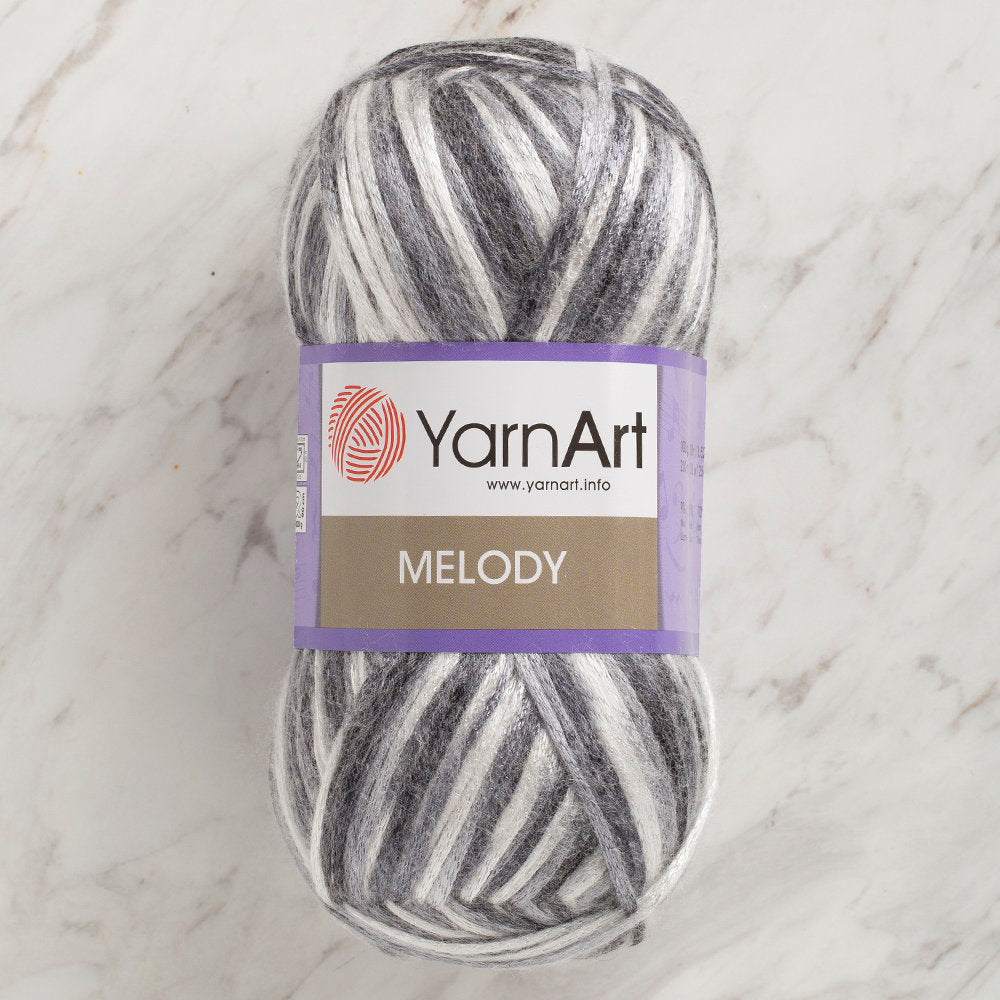 YarnArt Melody Yarn, Variegated - 905