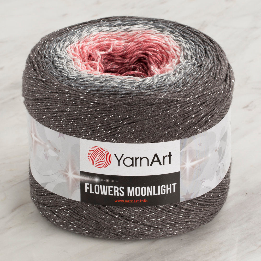 YarnArt Flowers Moonlight Cotton Lurex (Glitter) Gradient Yarn - 3279