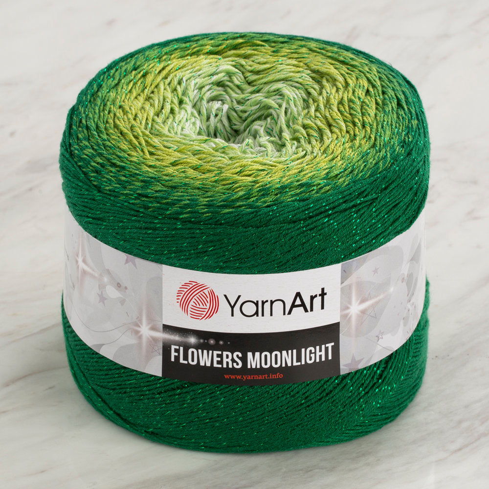 YarnArt Flowers Moonlight Cotton Lurex (Glitter) Gradient Yarn - 3283-1