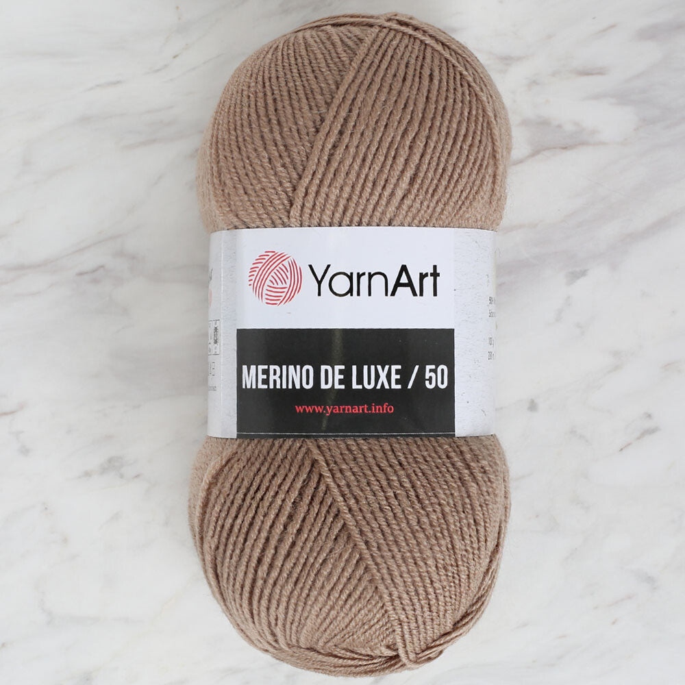 Yarnart Merino de Luxe / 50 Yarn, Beige - 218