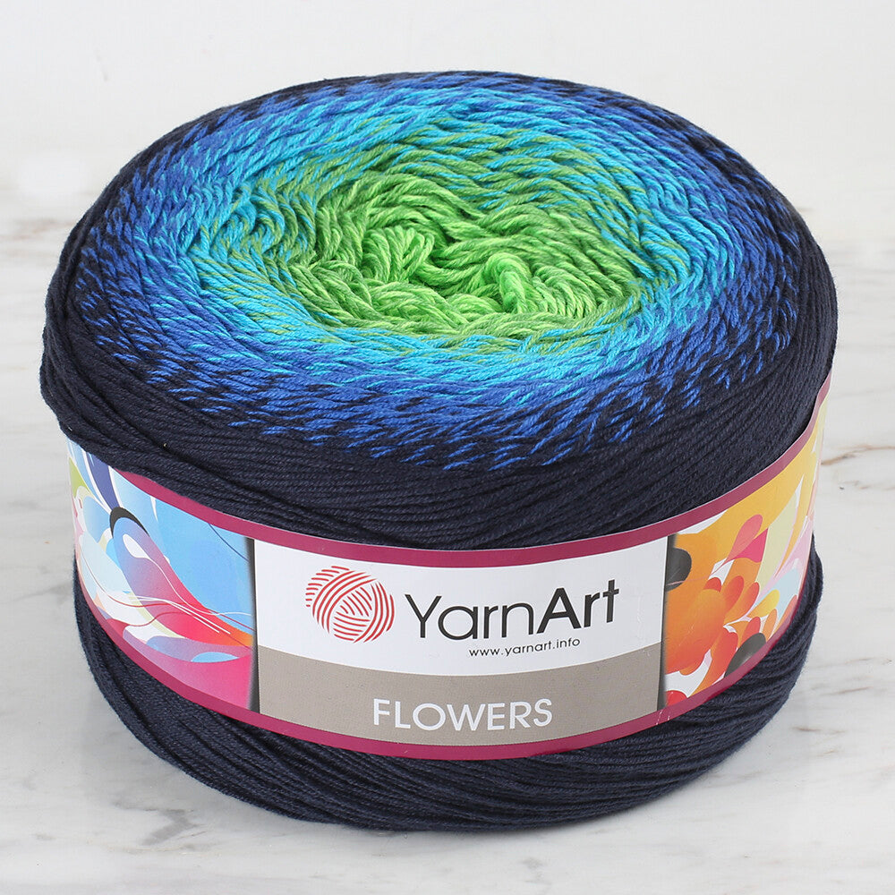 Yarnart Flowers Cotton Gradient Yarn - 300