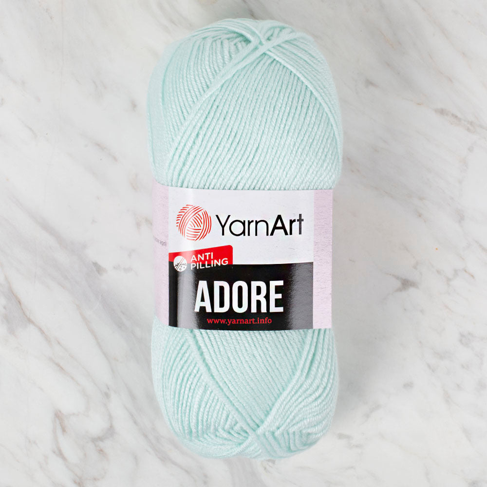 YarnArt Adore Anti-Pilling Yarn, Baby Pink - 385