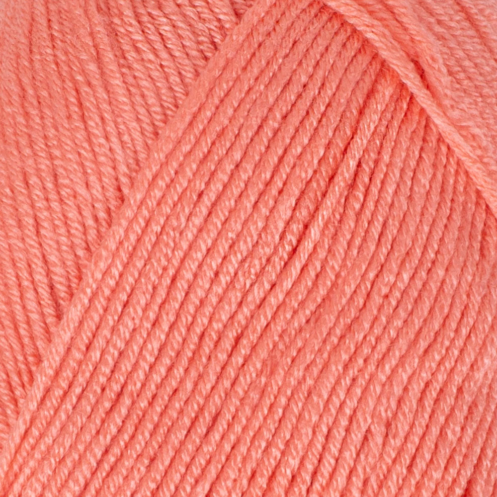 YarnArt Adore Anti-Pilling Yarn, Pinkish Orange - 366