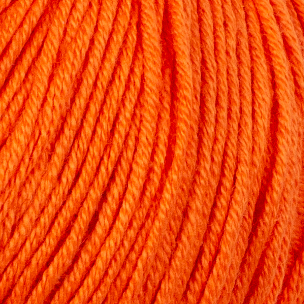 YarnArt Baby Cotton Knitting Yarn, Orange - 421