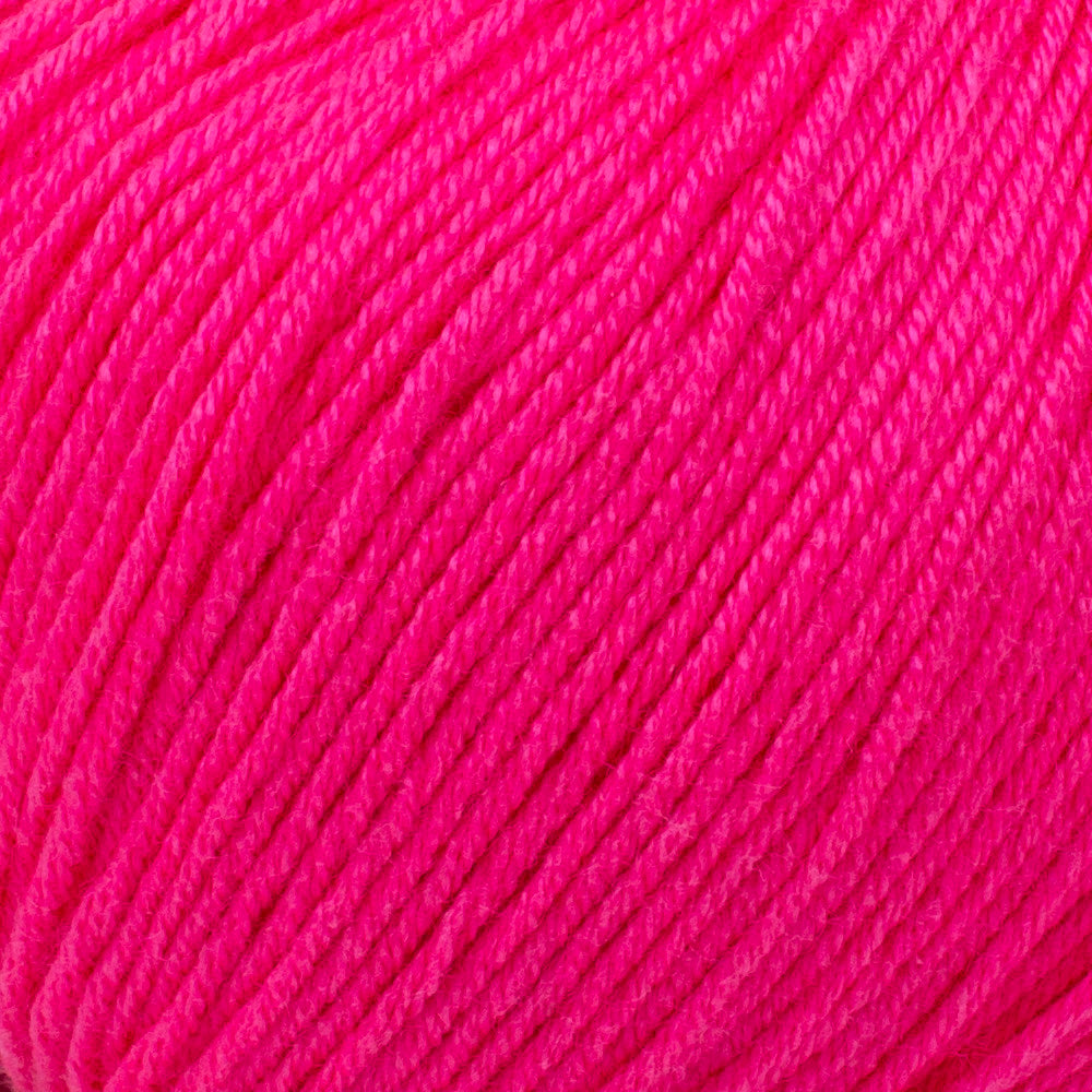 YarnArt Baby Cotton Knitting Yarn, Fuchsia - 422