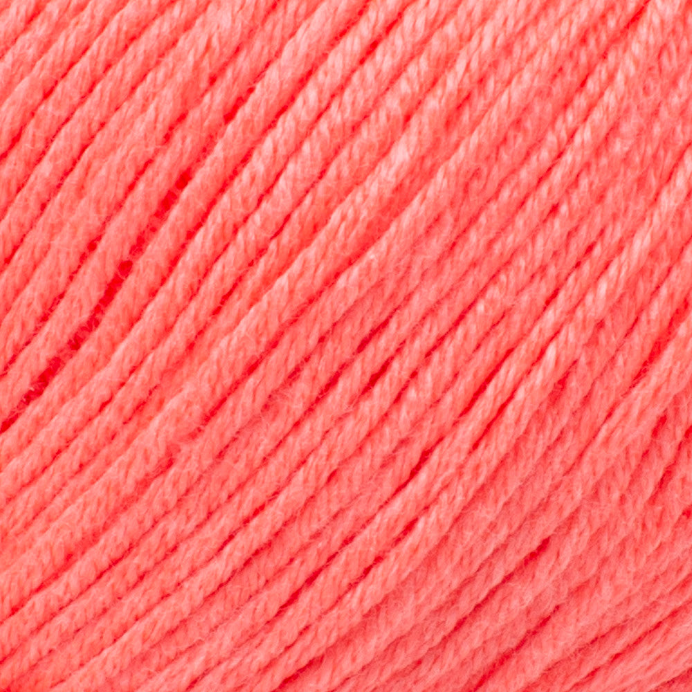 YarnArt Baby Cotton Knitting Yarn, Neon Pink - 424