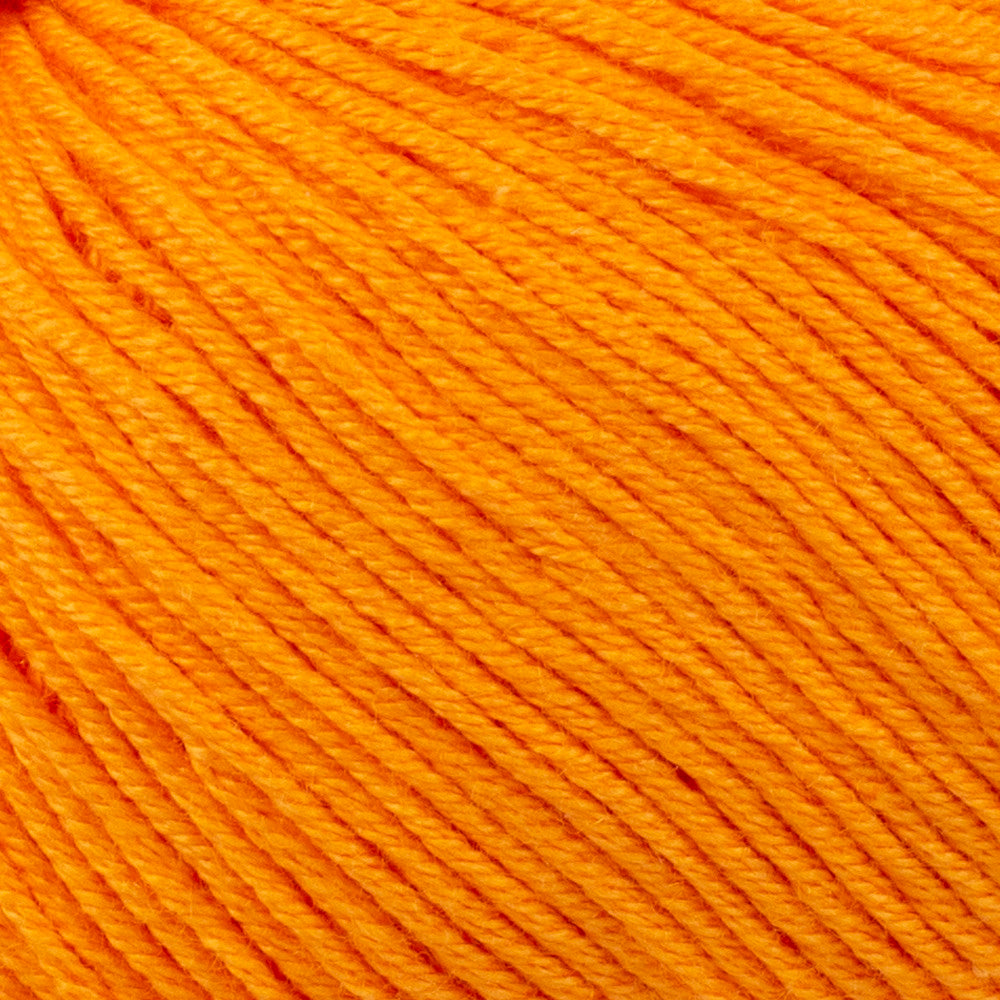 YarnArt Baby Cotton Knitting Yarn, Orange - 425