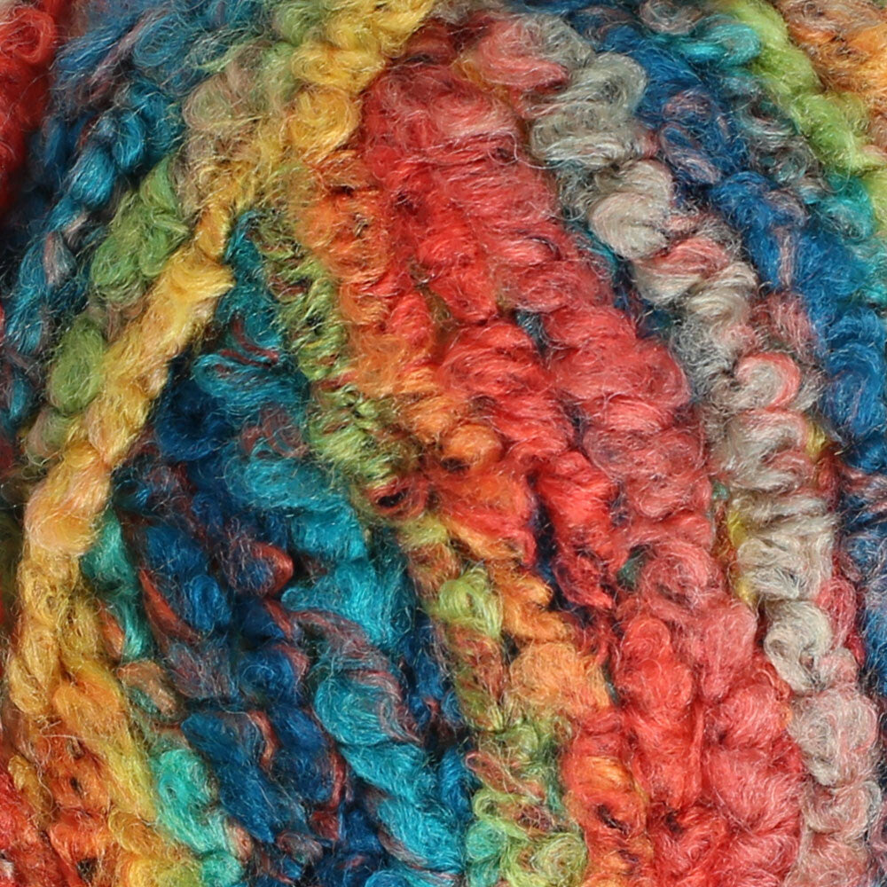 Yarnart Frizzy Yarn, Variegated - 411