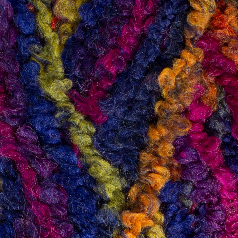 Yarnart Frizzy Yarn, Variegated - 413