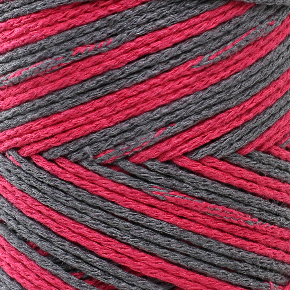 YarnArt Macrame Cotton Jazz Yarn, Variegated - 1201