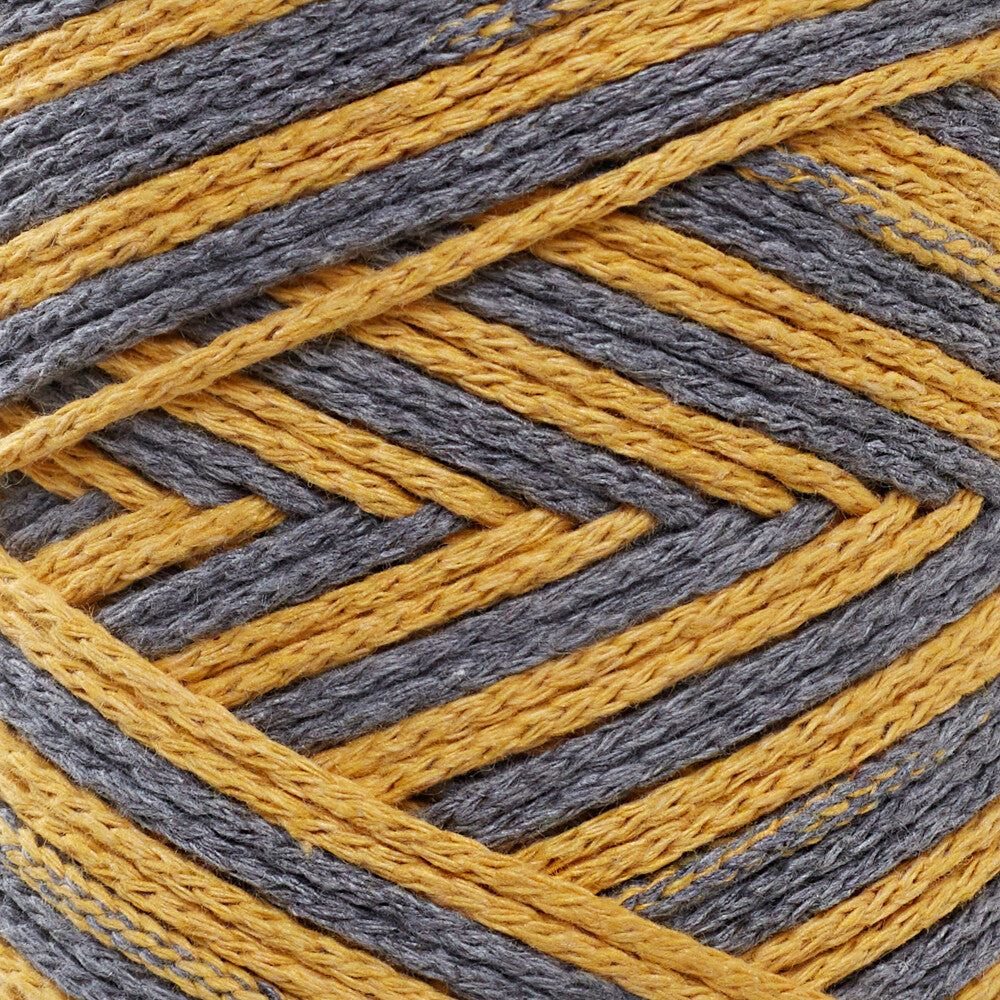 YarnArt Macrame Cotton Jazz Yarn, Variegated - 1203