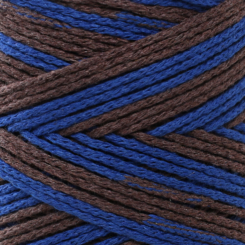 YarnArt Macrame Cotton Jazz Yarn, Variegated - 1208