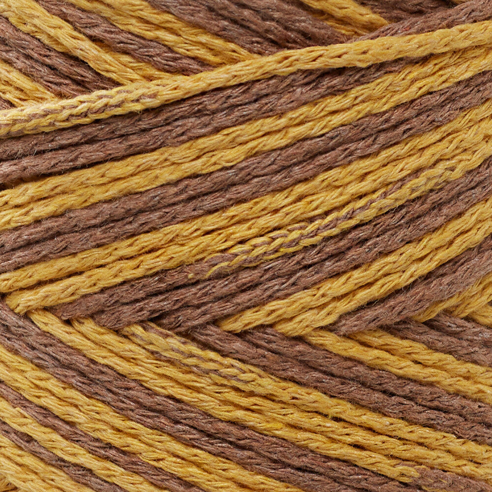 YarnArt Macrame Cotton Jazz Yarn, Variegated - 1214