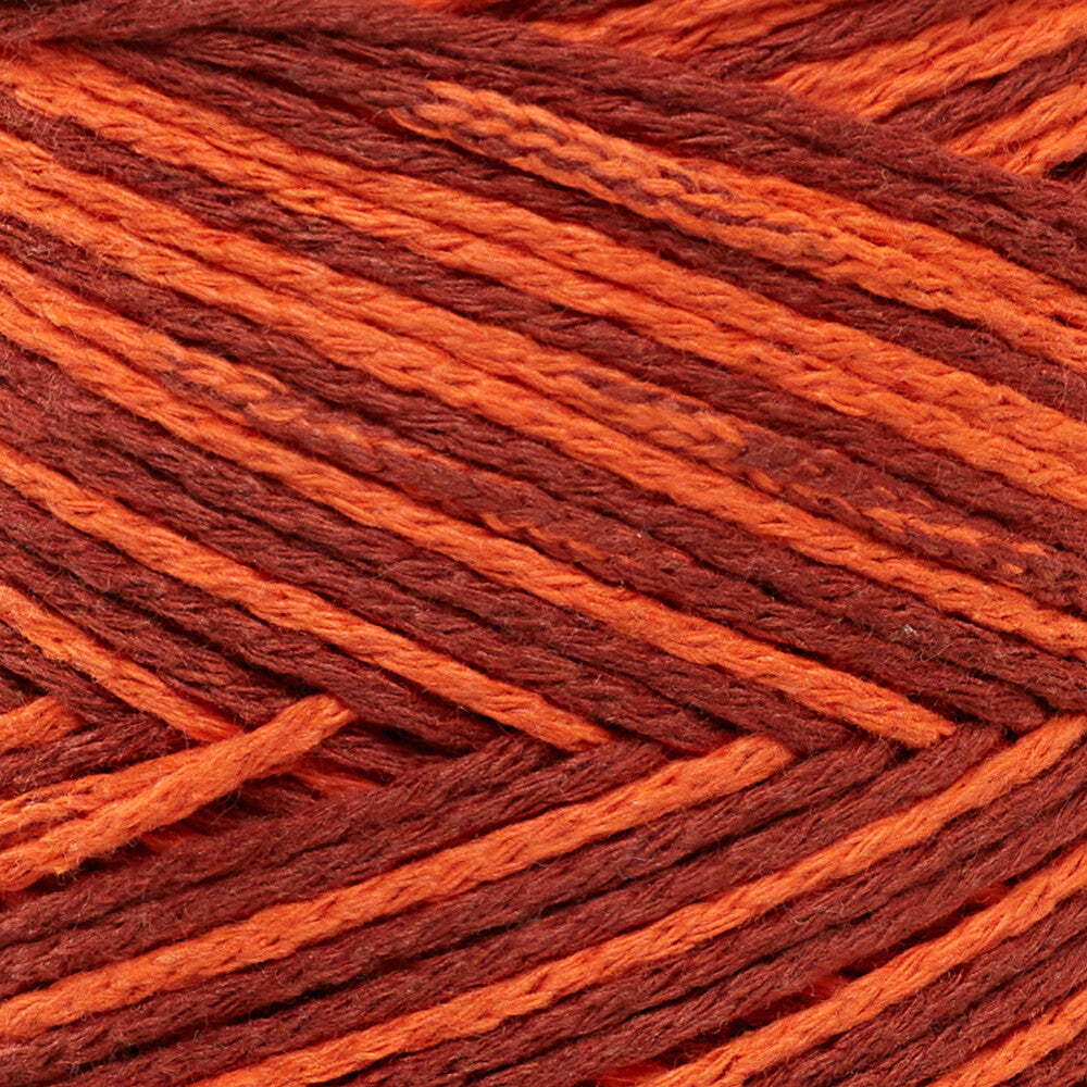 YarnArt Macrame Cotton Jazz Yarn, Variegated - 1219