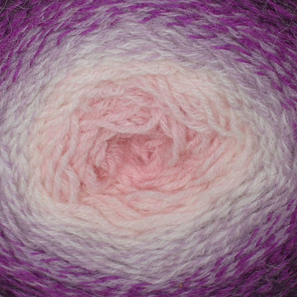 Yarnart Flowers Alpaca 250 Gr Knitting Yarn, Variegated - 427