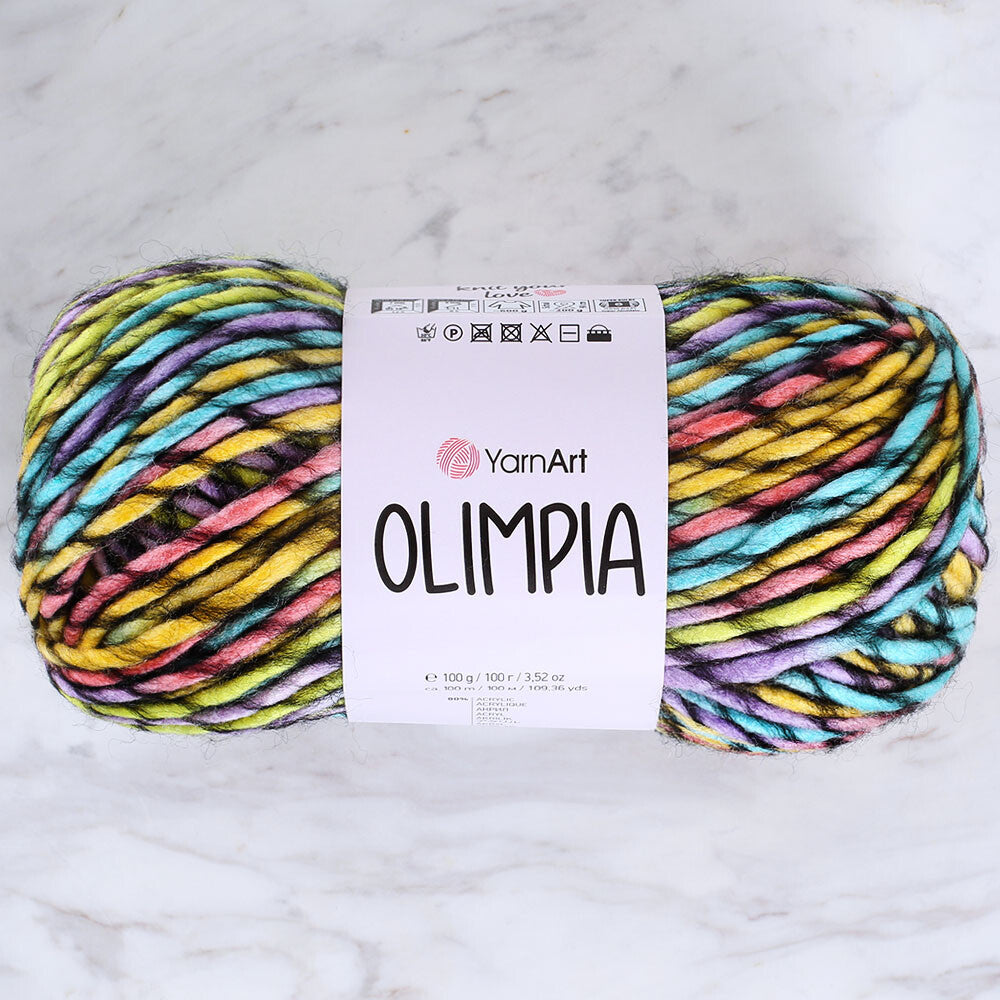 Yarnart Olimpia Knitting Yarn - Variegated- 1405