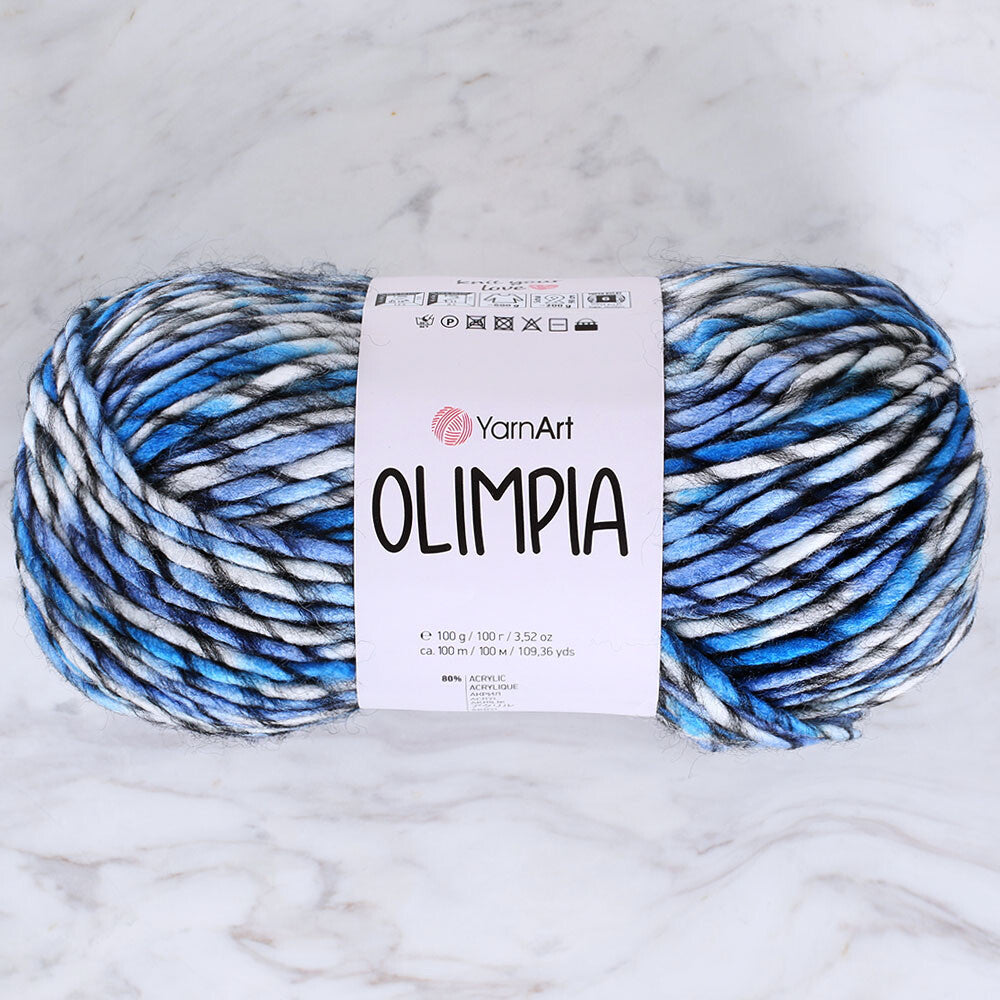 Yarnart Olimpia Knitting Yarn - Variegated- 1407