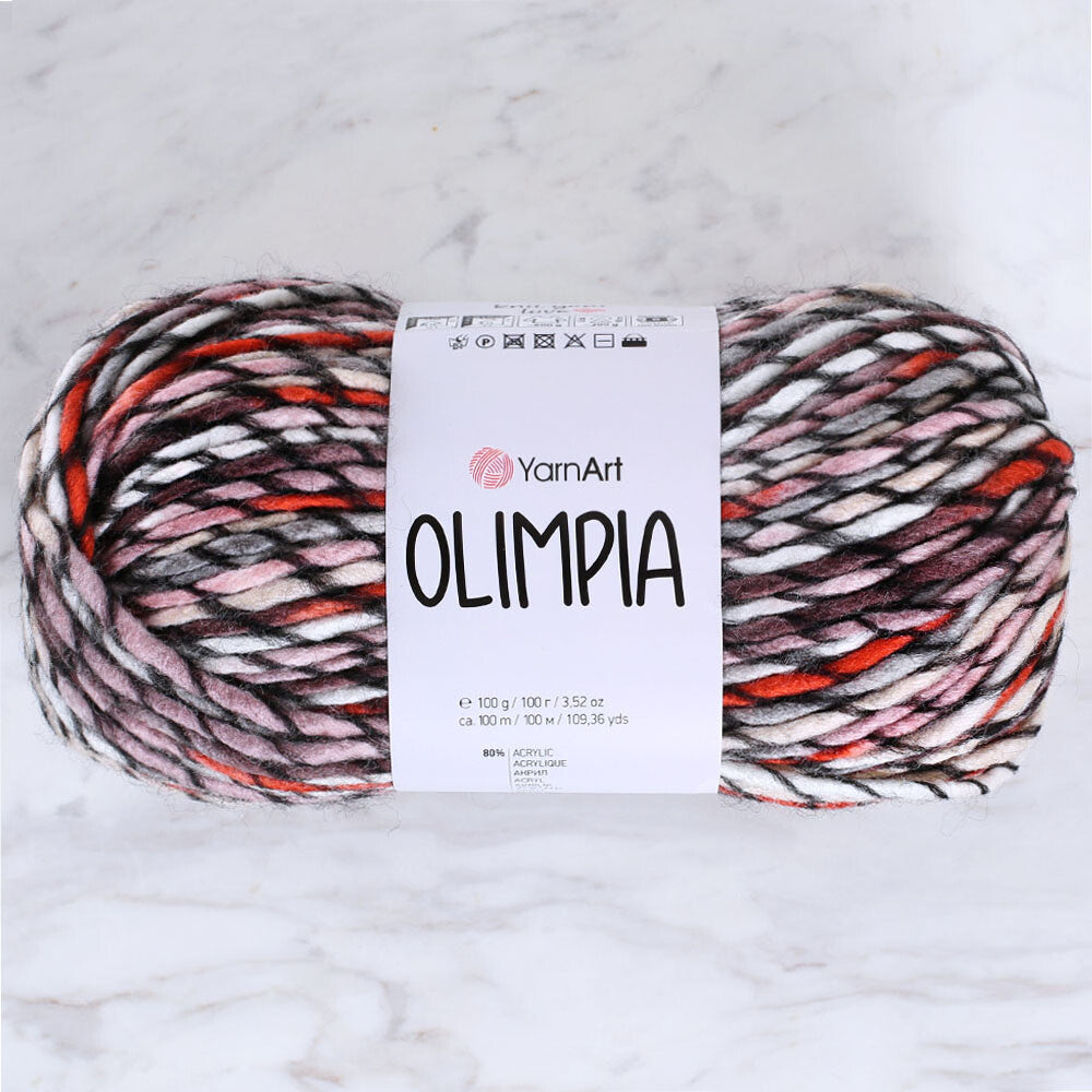 Yarnart Olimpia Knitting Yarn - Variegated- 1408