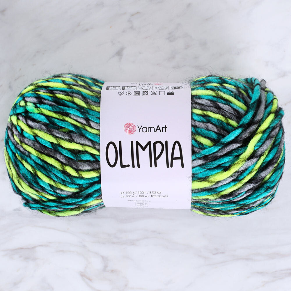 Yarnart Olimpia Knitting Yarn - Variegated- 1409