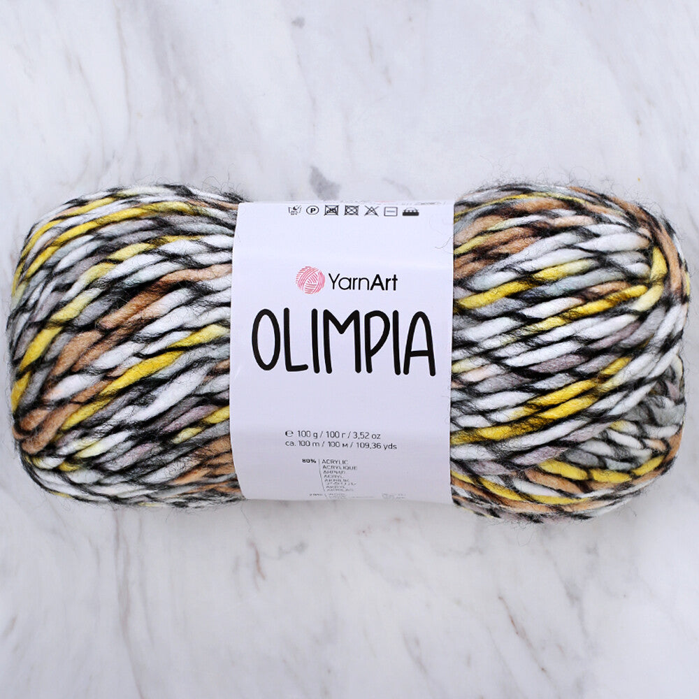 Yarnart Olimpia Knitting Yarn - Variegated- 1411